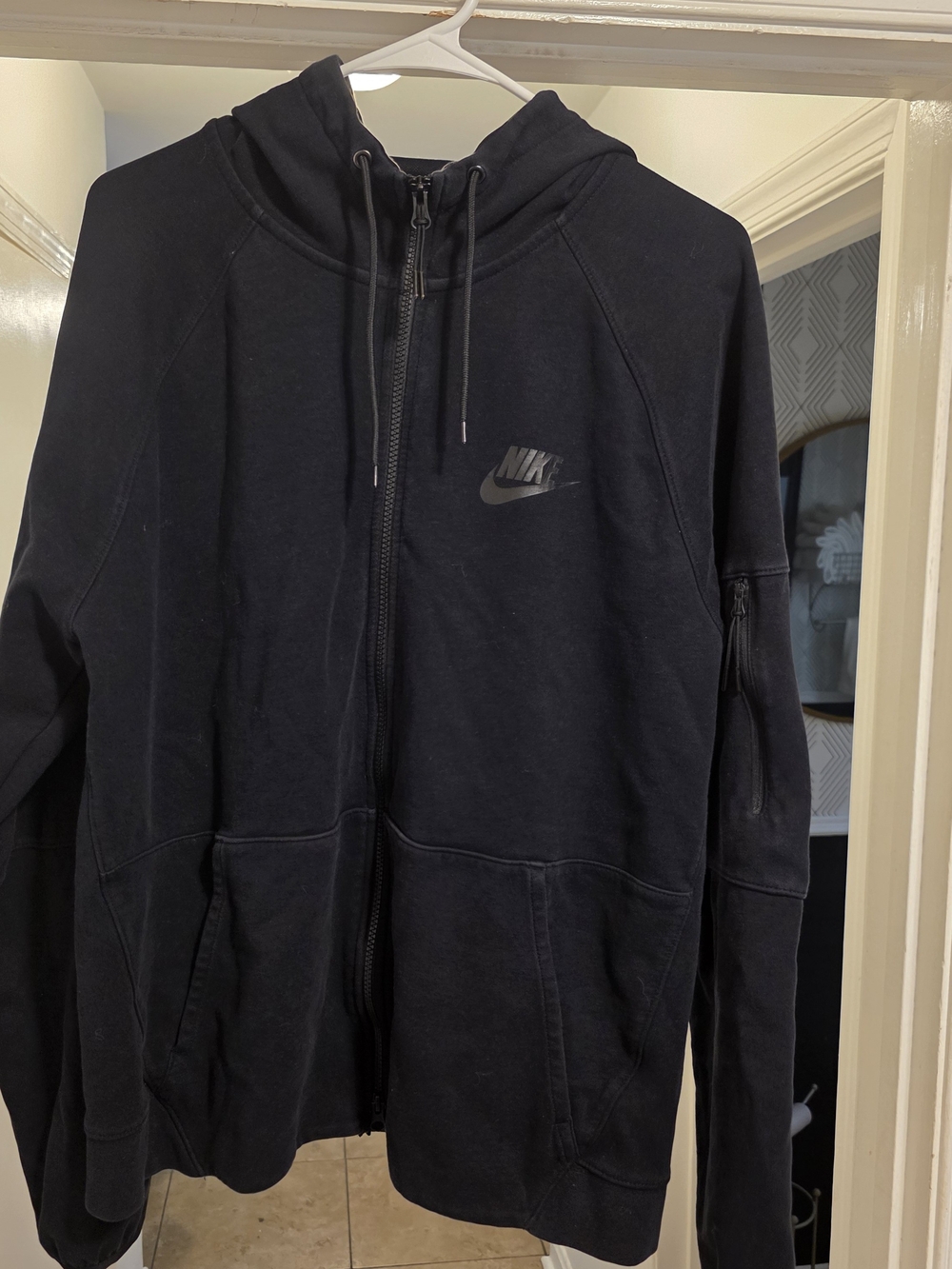 Nike Black Full-Zip Hoodie Jacket